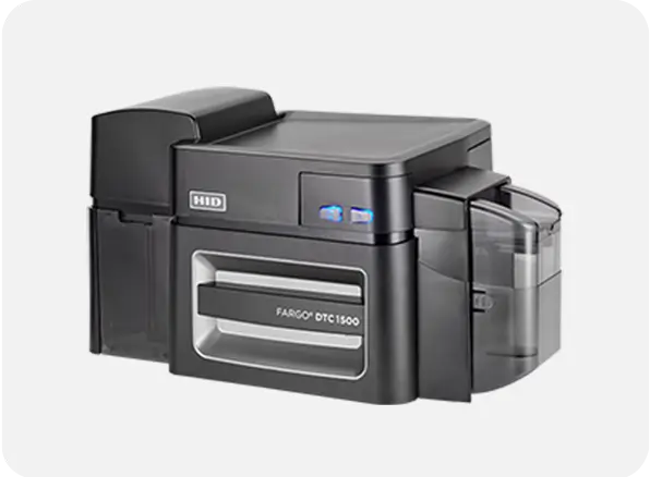 HID FARGO DTC1500 ID Card Printer & Encoder 2